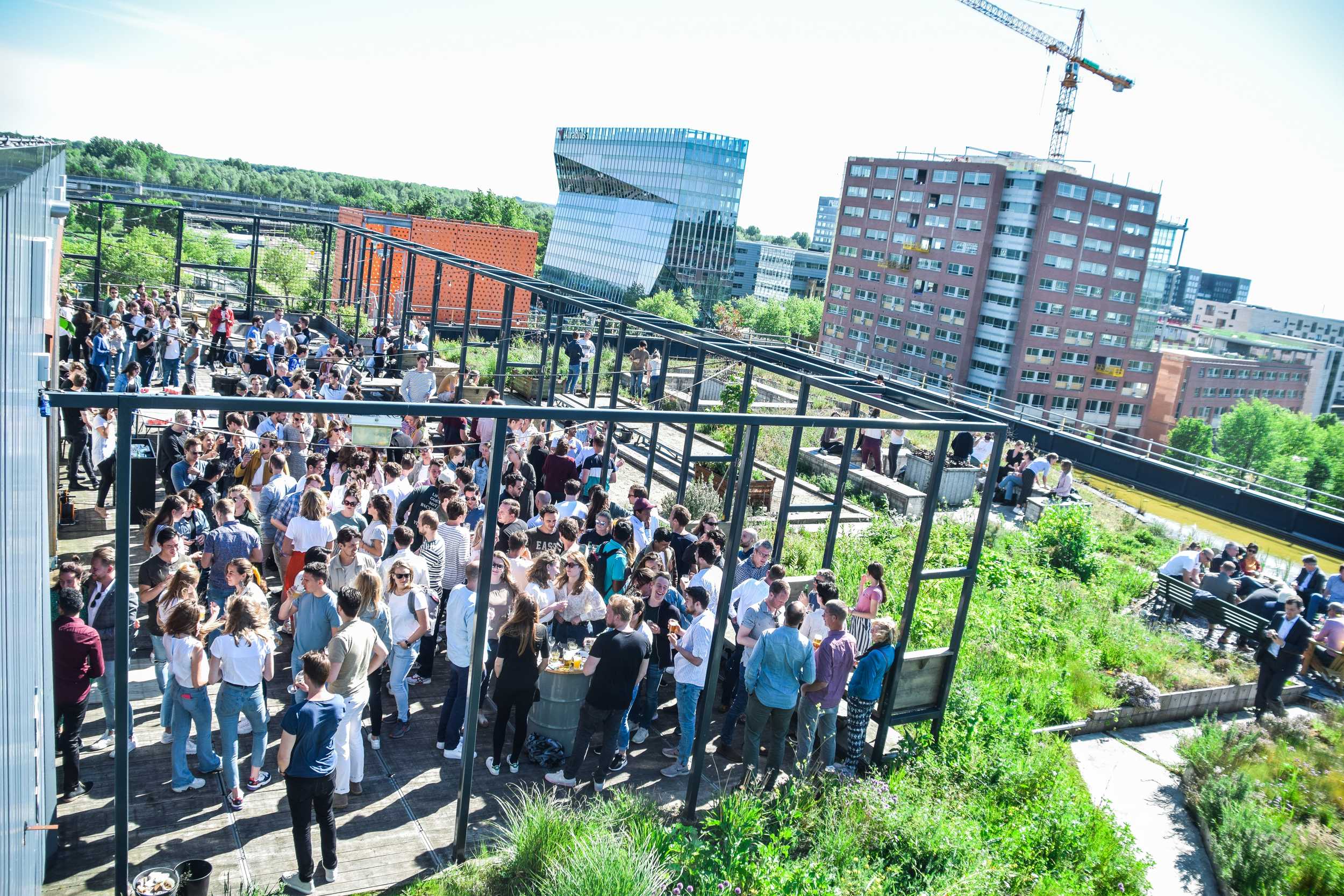 Het dakterras van B.1